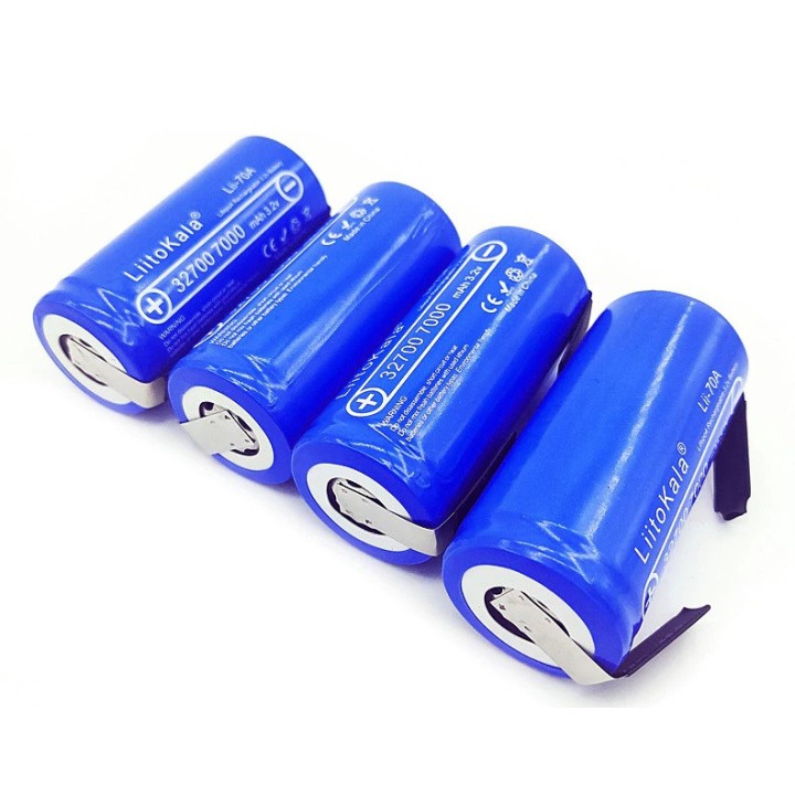 Lithium battery 3.2v 7000mah Lii-70A 32700 7a LiFePO4 35A maximum continuous discharge 55A