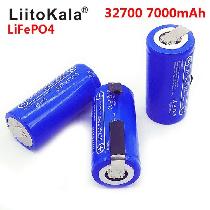 Lithium battery 3.2v 7000mah Lii-70A 32700 7a LiFePO4 35A maximum continuous discharge 55A