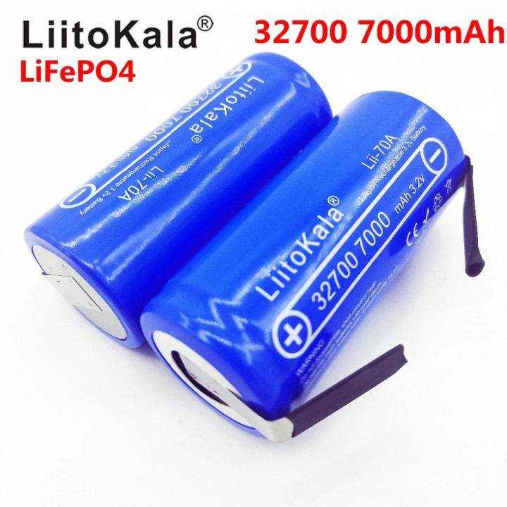 Batterie lithium 3.2v 7000mah Lii-70A 32700 7a LiFePO4 35A décharge continue maximum 55A
