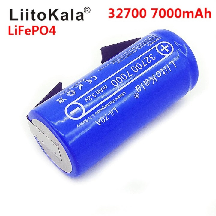 Lithium battery 3.2v 7000mah Lii-70A 32700 7a LiFePO4 35A maximum continuous discharge 55A