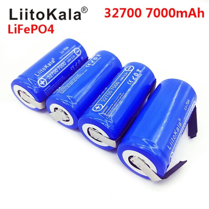 Lithium battery 3.2v 7000mah Lii-70A 32700 7a LiFePO4 35A maximum continuous discharge 55A