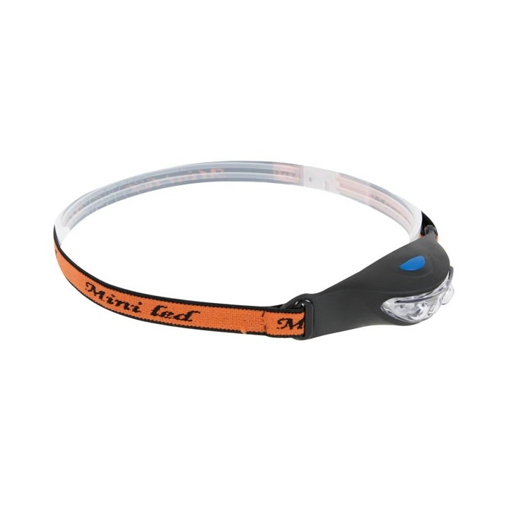 Anteriore 3 led torcia elettrica di illuminazione a luce bianca ultraluminose zllhl7 3 posizioni velleman velleman - 1