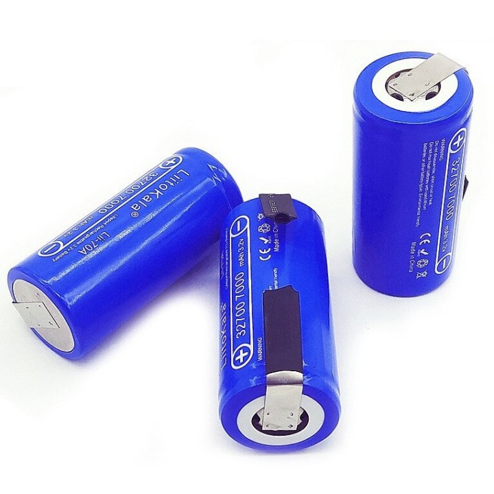 Lithium battery 3.2v 7000mah Lii-70A 32700 7a LiFePO4 35A maximum continuous discharge 55A