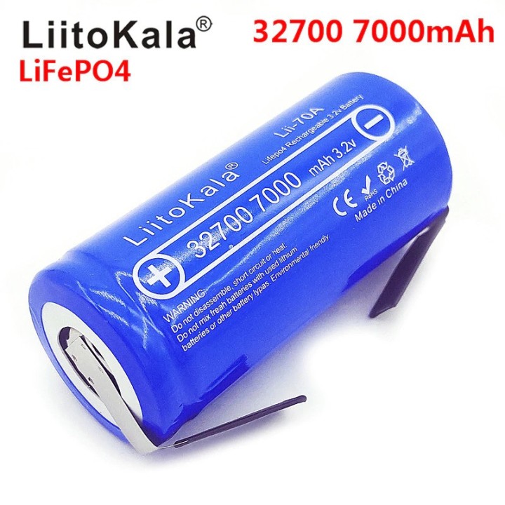 Lithiumbatterie 3,2 V 7000 mAh Lii-70A 32700 7a LiFePO4 35A maximale Dauerentladung 55A