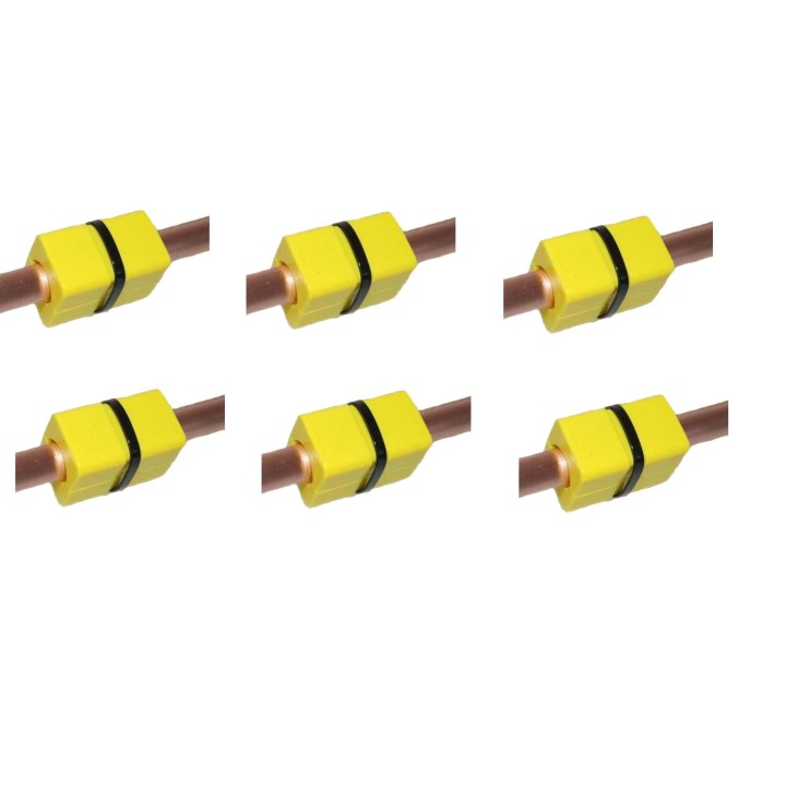 6 Anti calcáreo magnético power magnetico 15 25mm tartaro caño 1 2 iman jr international - 1