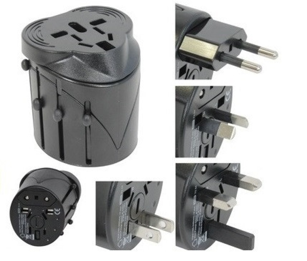 Adattatore presa elettrica viaggio 150 paesi europa america usa gran bretagna uk australia skross - 1