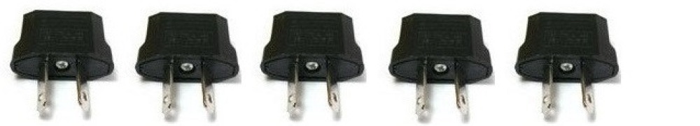 5 pcs adaptador de enchufe viaje plug power zona del euro australia china viajes asia argentina new zeland jr international - 2