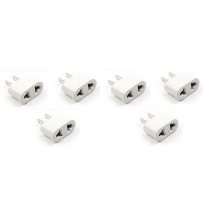 6 Travel adapter plug us industry canada francia euro-convertitore / giappone americano usa usa eclats antivols - 1