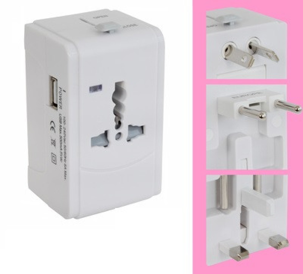 Viaggio adattatore usb con 150 paesi europa usa australia regno unito gran bretagna maclarry - 1