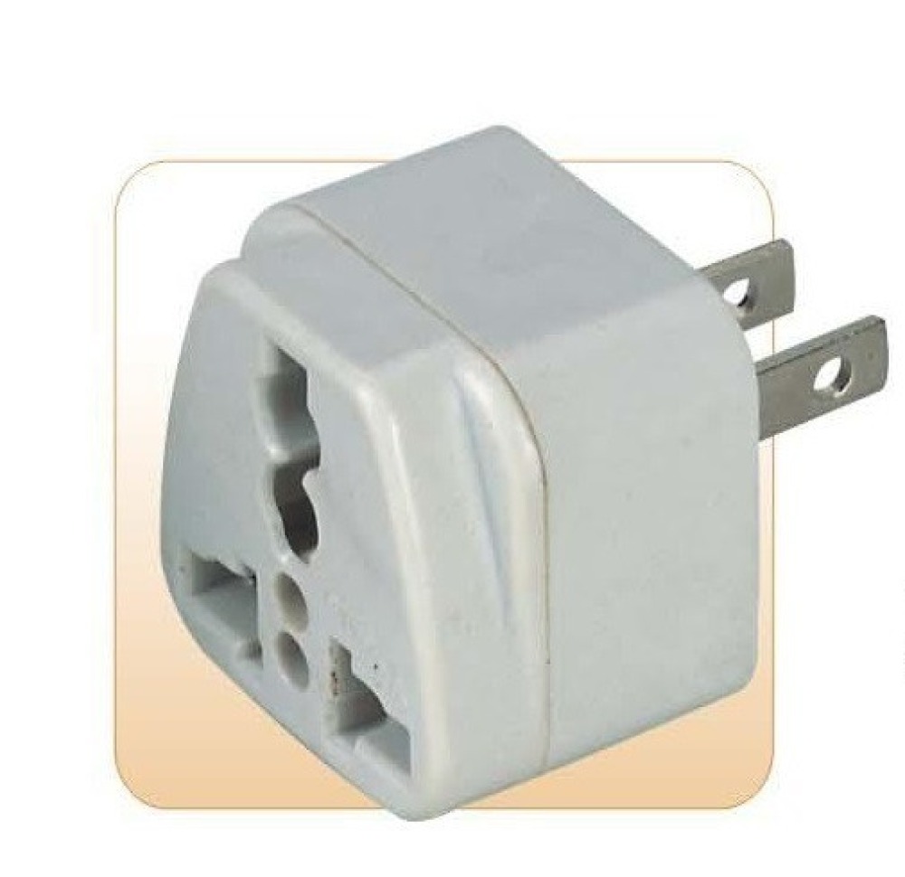 Adaptador electrico 6a macho americano a hembra euro universal adaptadores conectores adaptadores adaptador convertidor jr inter