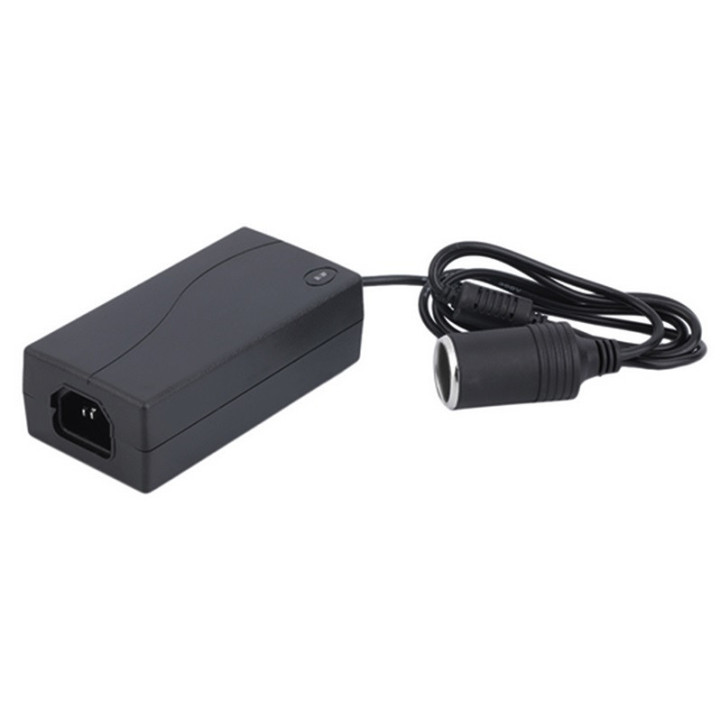 Adaptador de la energía del coche de la CA 110v-220v al cigarrillo de la CC 12v 5a 60w jr international - 2