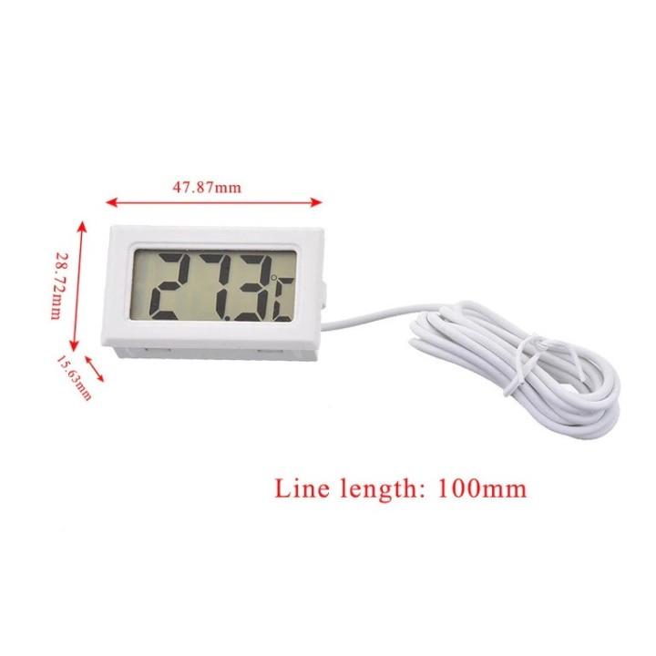 Thermometre digital pmtemp2 sonde 1m frigo 50° 70°c congelateur frezer refrigerateur temperature