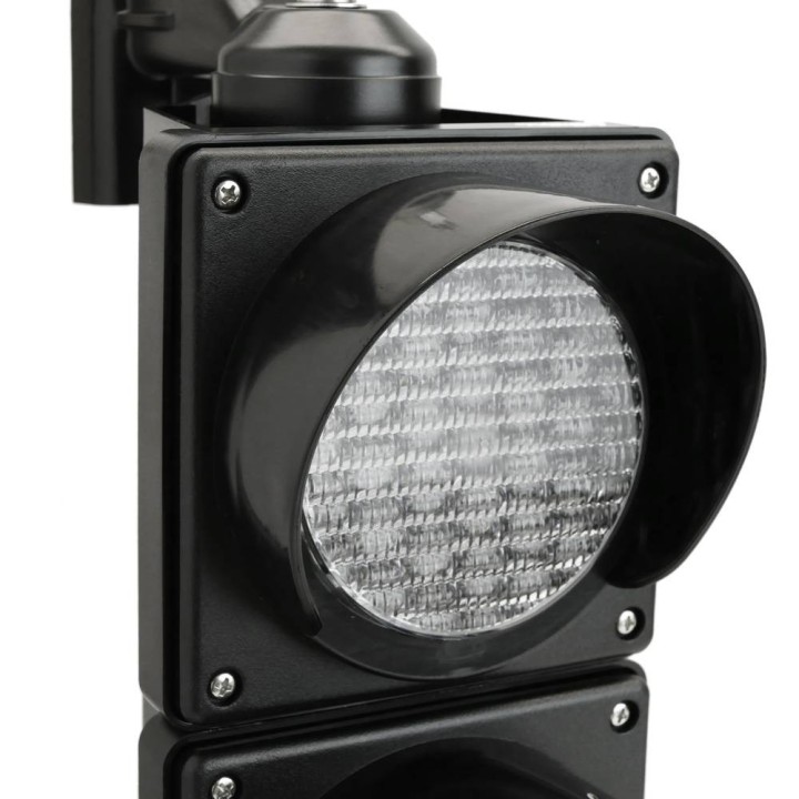 Feu de circulation extérieur IP65 3 x 100mm 12v 24v LED vert orange rouge SM012 semaphore lumineux