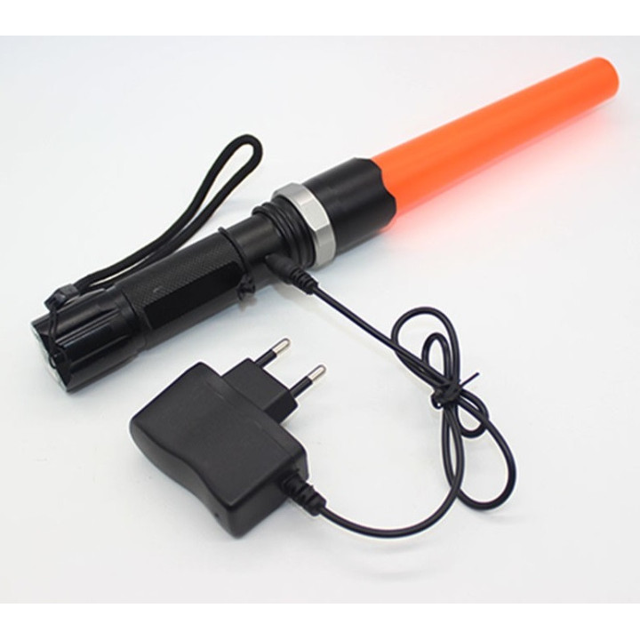 CREE XM-L Q5 llevó la linterna con zoom tráfico varita antorcha lámpara linterna táctica para el bastón surefire - 8