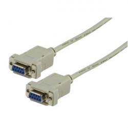 Cable serial db9 female to db9 female cable 3m konig 124