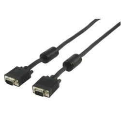 Monitor cable hd15m hd15m with ferrite vga male to male vga cable 30m cable-177/30 konig konig - 1