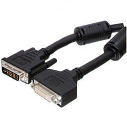 Cable extension for ` dvi i dual link dvi male to female dvi cable 3 meters - 188/3 cord