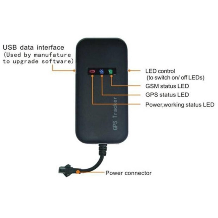 Satelliten-GPS-Ortungsgerät Gt02A Elektroauto-Tracker Motorradauto-Positionierungsverfolgung