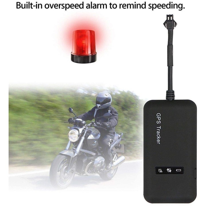 Localizador GPS satélite Gt02A Rastreador coche eléctrico Dispositivo antirrobo de seguimiento de posicionamiento