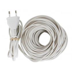 Cable electrico calentador anticongelante 2x12m  24m 120-1 canalizacion fria tuberia helada tubo termostato a anadir velleman - 