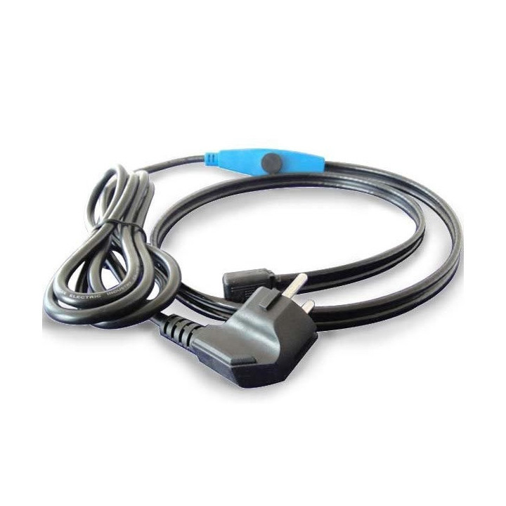 Anticongelante cable eléctrico cable de 4m shpt-4m tubo de calefacción con termostato manguera de agua jr international - 1