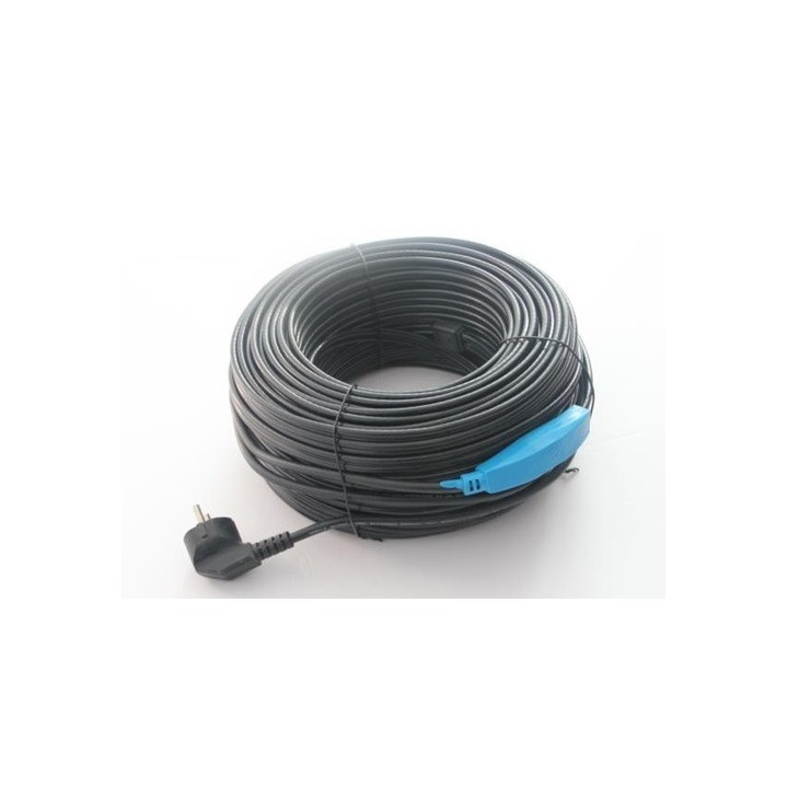 Frostschutz elektroheizung kabel 60 meter rohr mit wasserschlauch thermostat jr international - 1