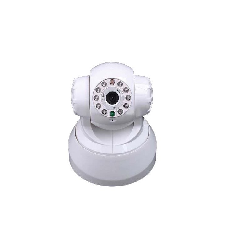 Motorisierte ip-kamera drahtlos iphone blackberry farbe audio pan tilt bewegungsmelder jr international - 1