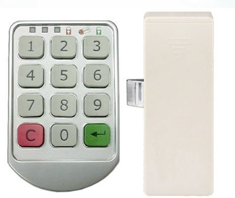 Digital Password Electronic Lock 1# Smart Keyless Fingerprint Digital Password Electronic Lock for Cabinet File Locker 