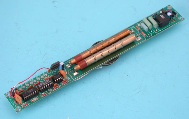 Circuit for geiger counter radio meter dosimeter radioactivity detector gama beta x ray alarm detectors of radioactivity source 