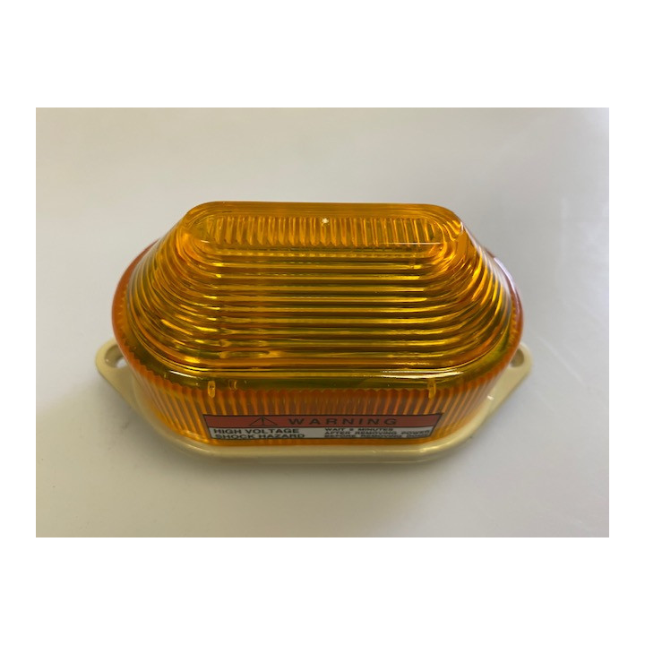 Alarma de flash xenón 12v ámbar ámbar dispositivo luminoso luz de advertencia de señal estroboscópica jr  international - 1