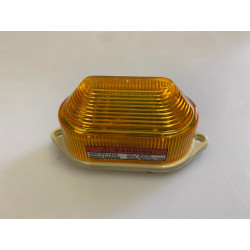 Flash alarm xenon 12v amber amber luminous device Strobe signal warning light jr  international - 2