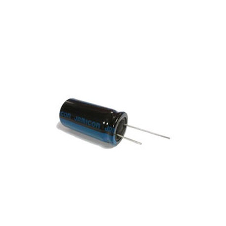 Radial chemical capacitor 100v 22mf not 5mm ref: cdr1j100v22mf5 jr international - 1