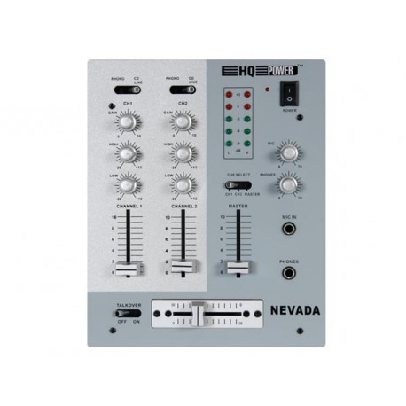 Professional mixer 3 channel + 1 microphone channel
