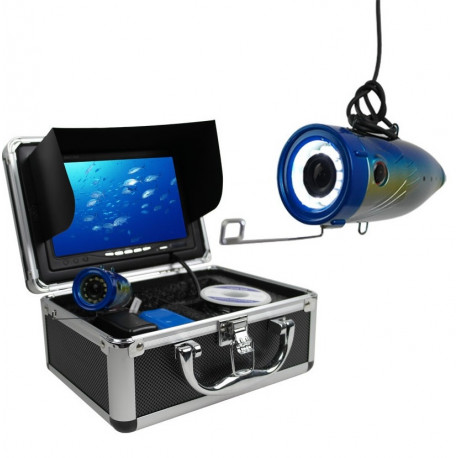 Camera sous marine avec un ecran video cable etanche 15m pour la pêche