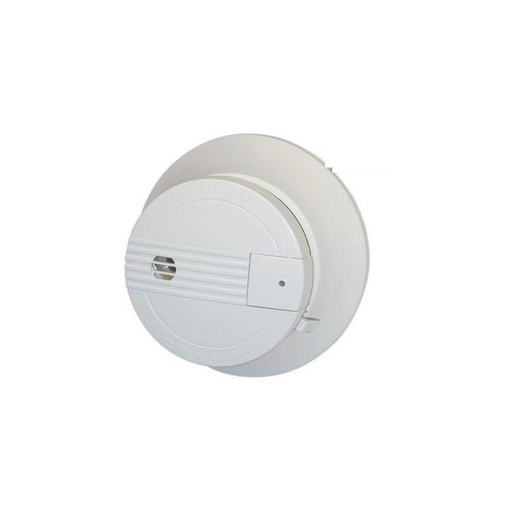 Detector de humo electronico 9v buzzer sin hilo 26.855mhz alarma radio hf alarma electronica jr international - 4