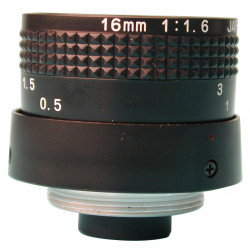 Obiettivo telecamera 16 mm senza diaframma obiettivi senza diaframma obiettivo telecamera velleman - 1