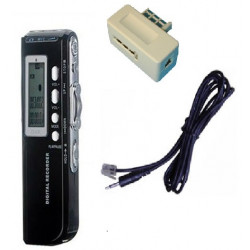 Digital voice recorder 4gb micro mp3 + analog + hohe qualität der aufnahme telefonisch jr international - 4