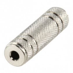 Adapter plug adaptador audio conector 3.5mm estereo hembra hacia conector 3.5mm estereo hembra ac 047 nedis - 1