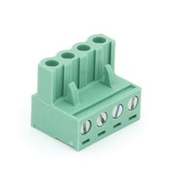Cable terminales conector hembra 4 polos no tenf04 5.08mm: 12awg