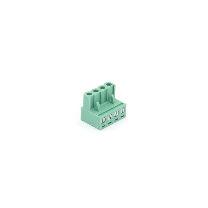 Female plug terminal 4 poles not tenf04 5.08mm cable: 12awg
