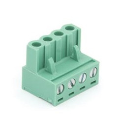 Female plug terminal 4 poles not tenf04 5.08mm cable: 12awg