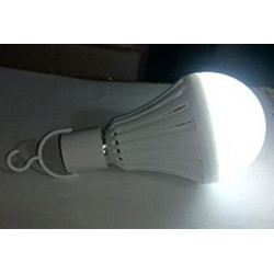 15W E27 LED Intelligent Emergency Bulbs Human Body Induction Rechargeable Lamps with Hook eclats antivols - 1