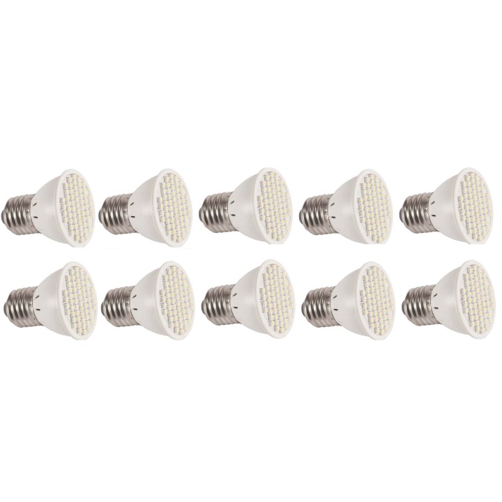 10 Smd led lamp 220v e27 x60 3w warm white low energy lighting elev612jd cen - 2