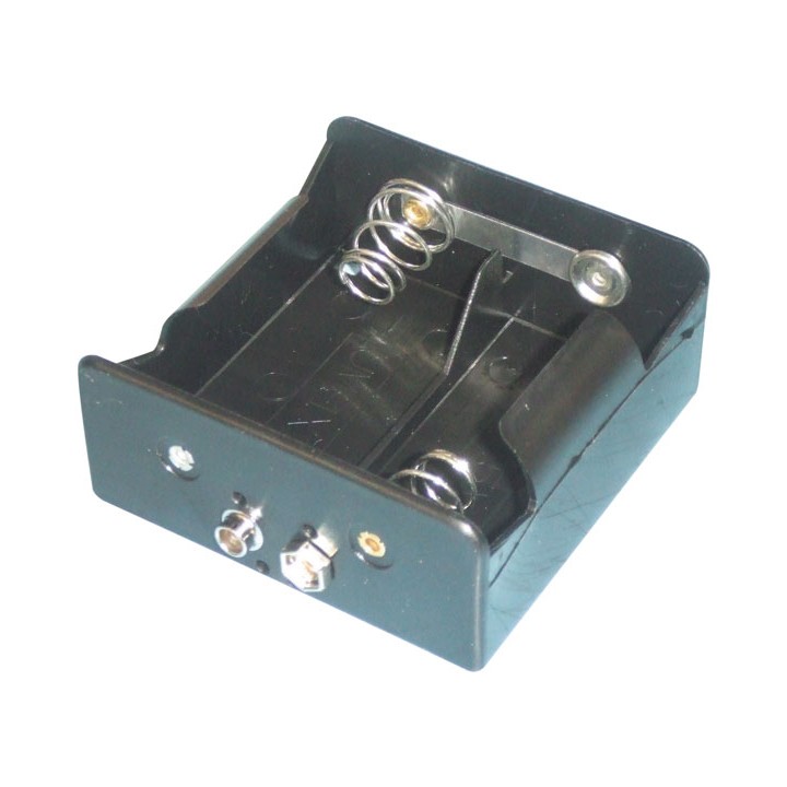 Battery holder for 2 x d cell (with snap terminals) velleman - 1