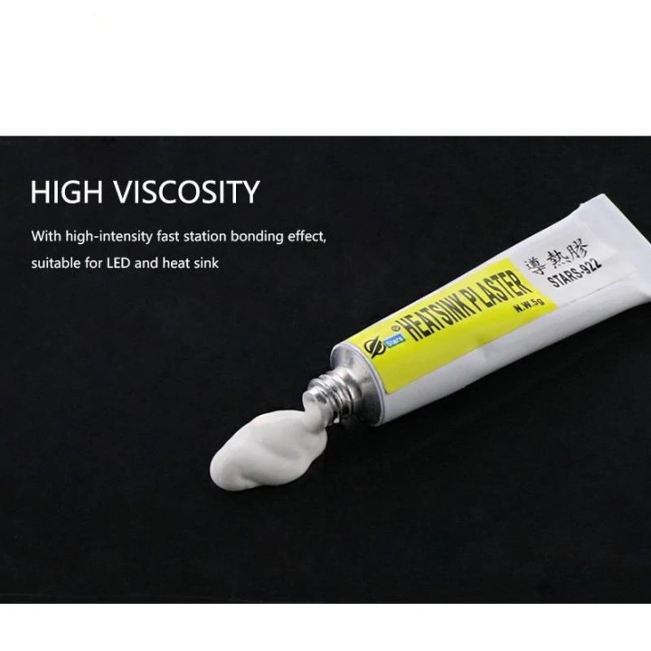 5g Thermal Conductive Heatsink Viscous Adhesive Glue Compound Glue CPU LED IC Heatsink Plaster