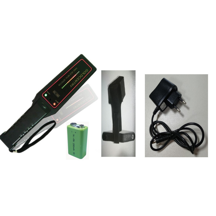 Portable Hand-Held Professional Metal Detector GC1002 eclats antivols - 1