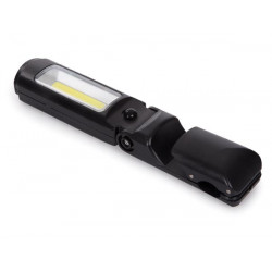 Linterna magnética portátil con clip ewl4 light 1W COB que enciende un imán de 100 lúmenes