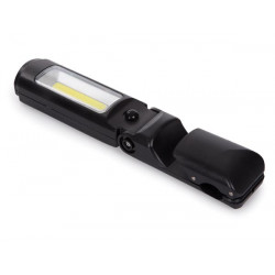 Magnetic portable torch with clip attachment ewl4 light 1W COB lighting 100 lumen magnet