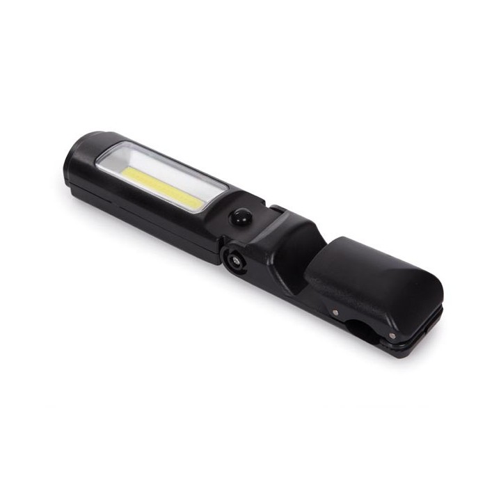 Lampe torche Baladeuse magnétique avec Clip de Fixation ewl4 lumiere 1W COB eclairage 100 lumen aimant