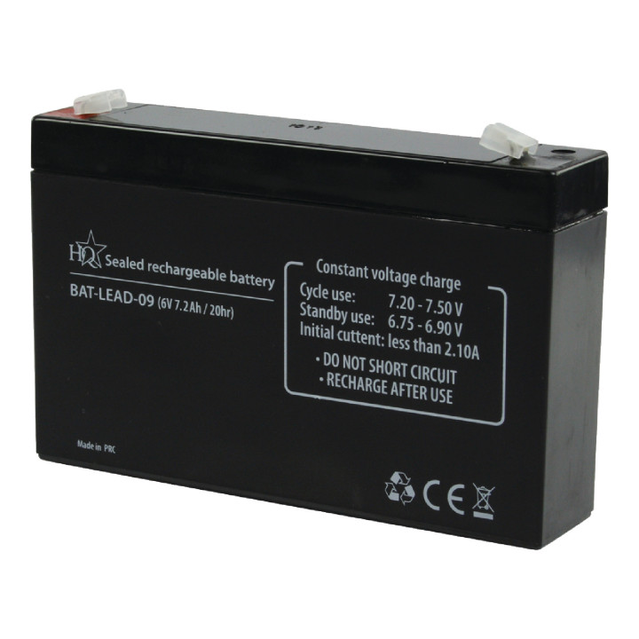 Rechargeable battery 6v 7ah 7.2ah 7.5ah rechargeable battery lead calcium battery rechargeable batteries yuasa - 3